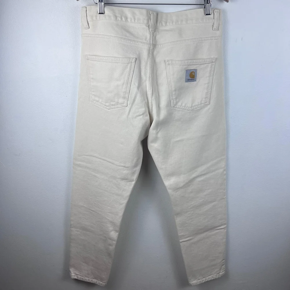 Carhartt WIP Newel Pant White - Natural - Picture 1 of 6